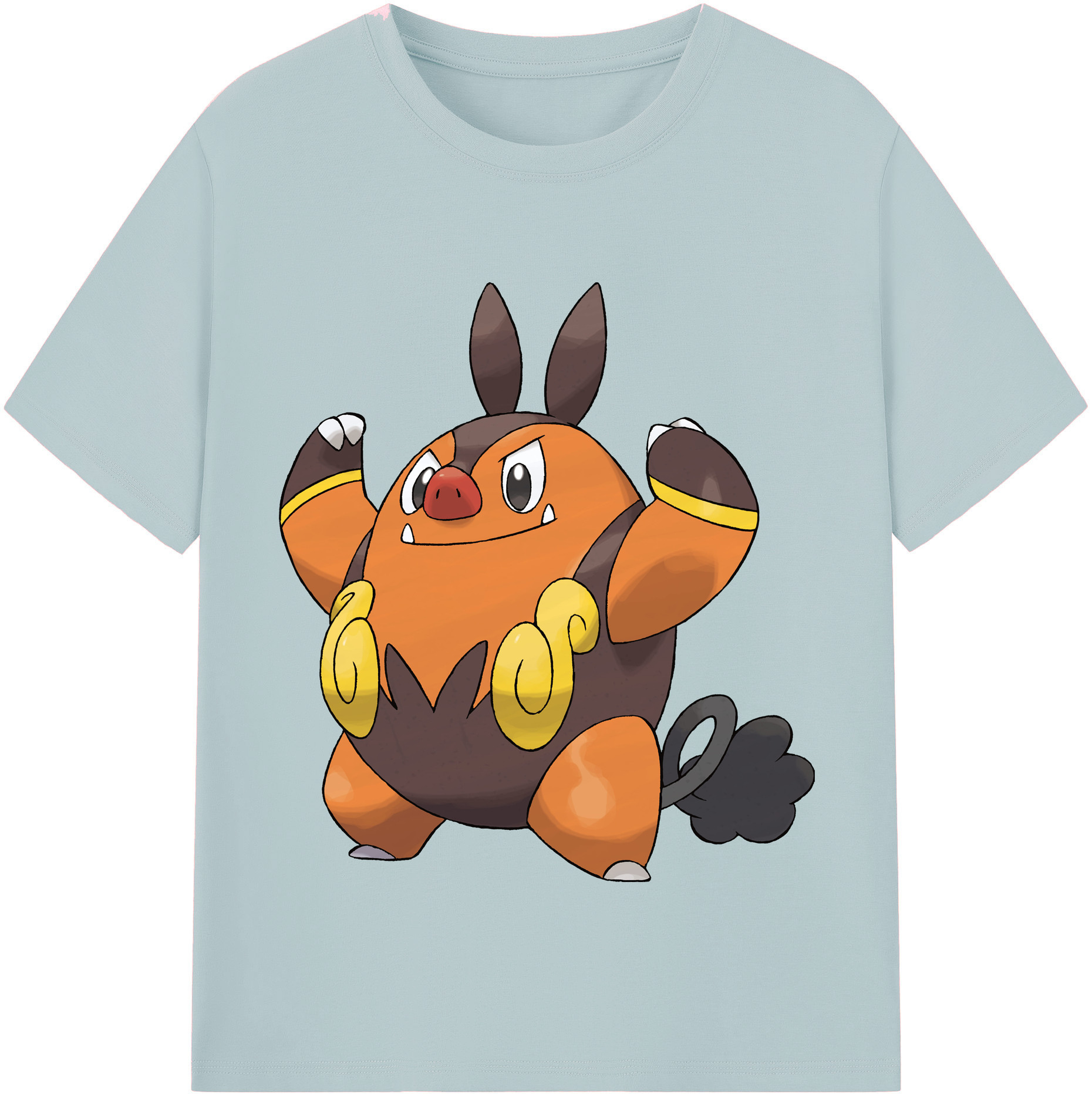 （画像用） ポケットモンスター Pokémon 綿100％半袖Tシャツ（フロントプリント）